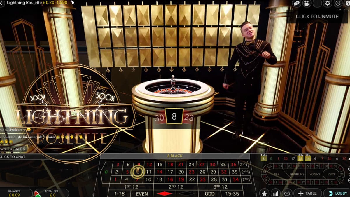 Jeu Lightning Roulette Jeu Lightning Roulette