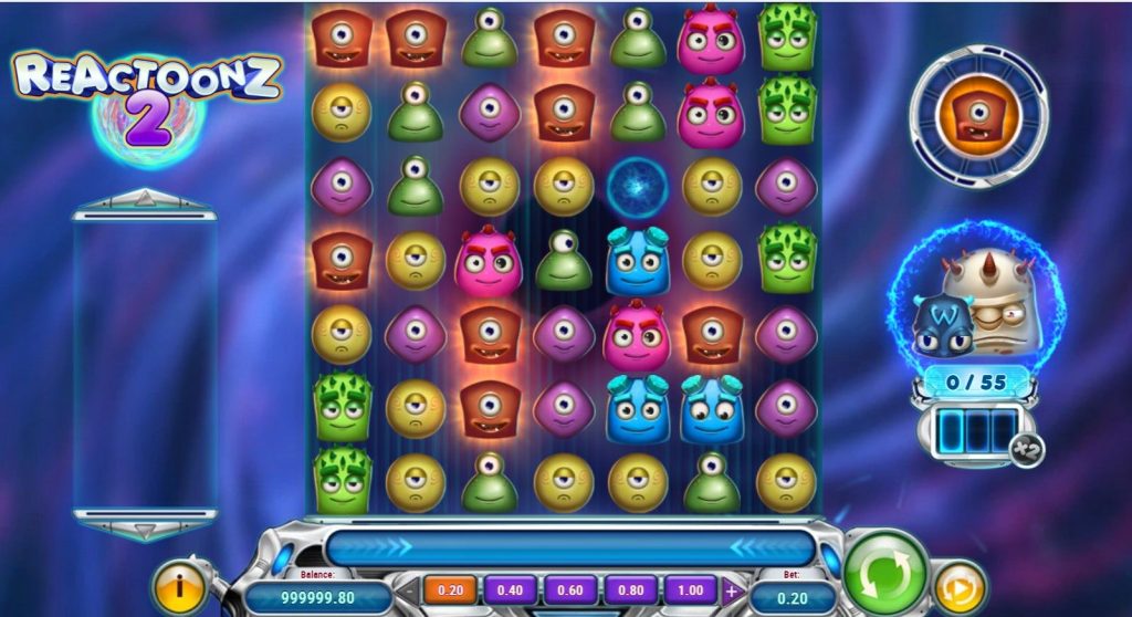 Reactoonz Free Play Reactoonz ilmainen peli