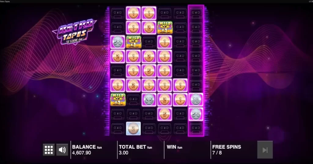 Retro Tapes slot bonus Retro Tapes slot bonus