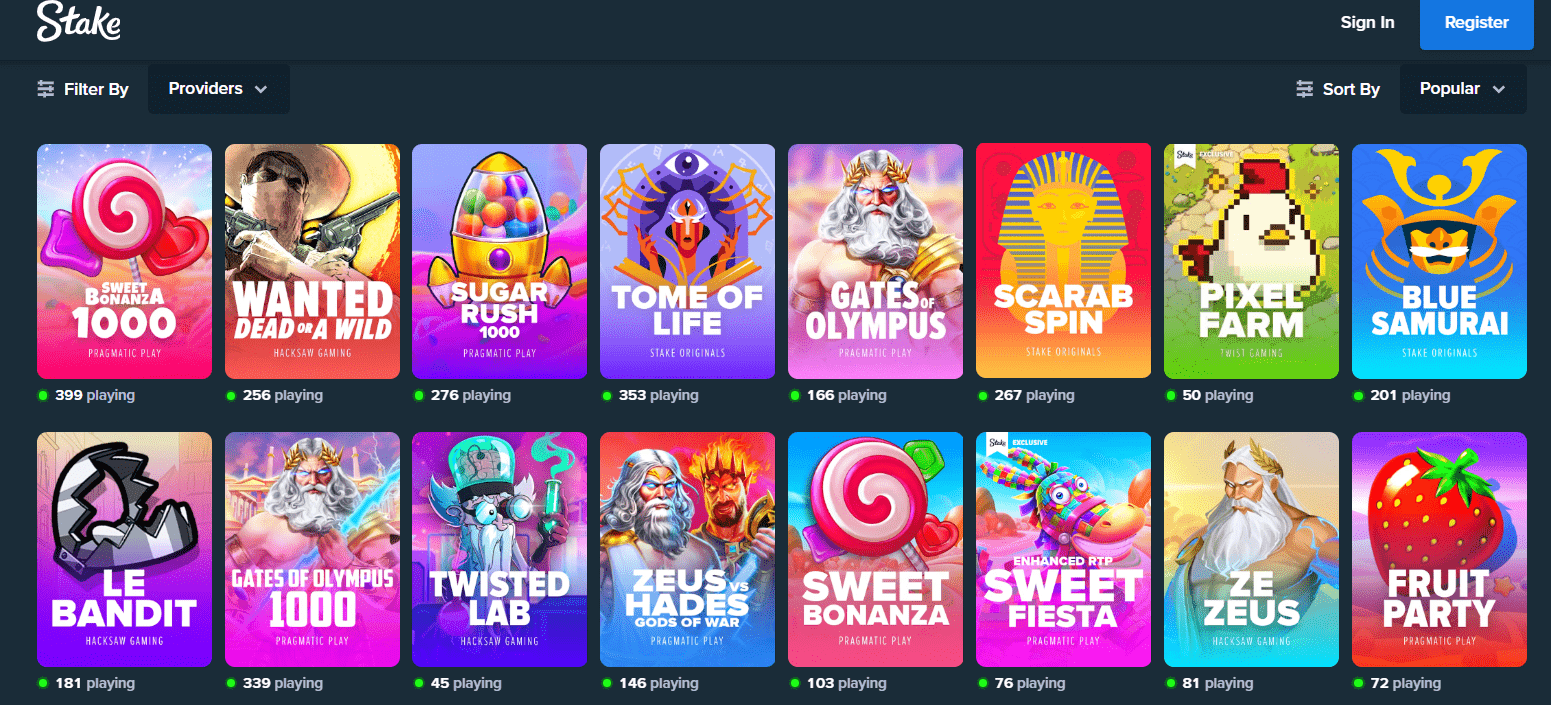 Slots of the Stake casino Slots of the Stake casino